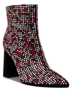 Ingridd женские нарядные ботильоны на блочном каблуке, цвет multi bling Wild pair