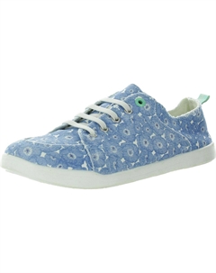 Кроссовки Pismo Womens Comfort Insole Canvas Slip-On, цвет blue floral Vionic