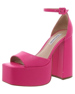 KASSIANI женские туфли с открытым носком и ремешком на щиколотке на платформе и каблуке, розовый Steve madden