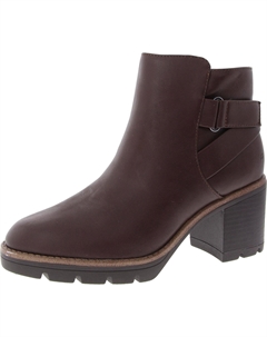 Madalynn-STR женские полусапожки из искусственной кожи с лазерной обработкой, цвет chocolate Naturalizer