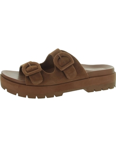 Женские замшевые сандалии Capitola на платформе с пряжкой, цвет argn Vionic