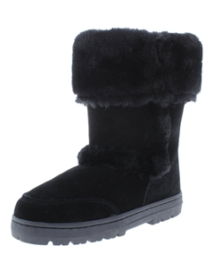 Женские повседневные ботинки Witty из искусственного меха с замшей, черный Style & co.