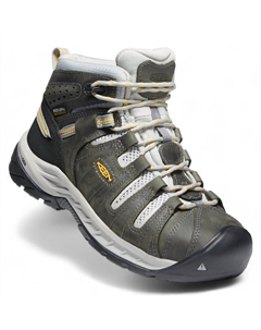 Женские водонепроницаемые ботинки Flint Ii Mid со стальным носком - средняя ширина в Magnet/vapor Keen