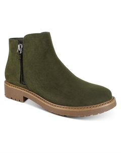 Женские ботильоны Saige из искусственной замши с боковой молнией, оливковый Esprit