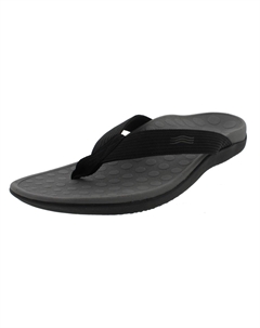 44 Wave Мужские шлепанцы Slip On Thong, черный Vionic
