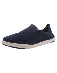 Мужские холщовые мокасины Step Isle Row Slip On Cloudsteppers by clarks