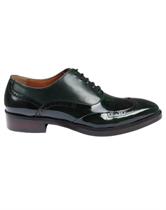 Туфли-броги из лакированной кожи Harry, зеленый Justin reess