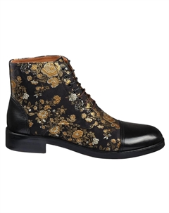 Ботильоны Adam Floral Print Oxford, черный Justin reess