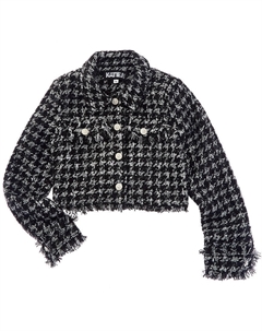 Шерстяная куртка Charlize букле, черный Katiejnyc