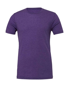 Футболка унисекс из джерси CVC, цвет heather team purple Bella+canvas