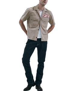 Рубашка механика с коротким рукавом цвета загара, цвет tan Btfl-life