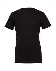 Футболка унисекс из джерси CVC, цвет solid black blend Bella+canvas