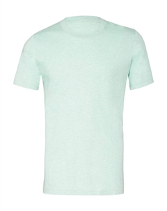 Футболка унисекс из джерси CVC, цвет heather prism mint Bella+canvas