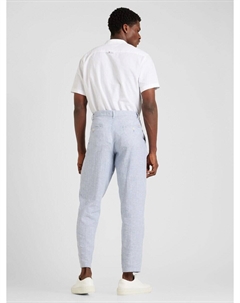 Тканевые брюки Regular Pleat-Front Pants BILL CAIRO, пыльно-голубой Jack & jones