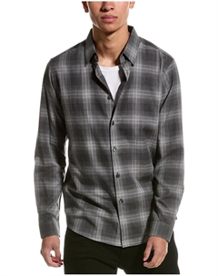 Теория Ирвинг Рубашка, серый Theory