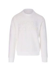 Мужской свитер Cotton Men's, белый Jacob cohen