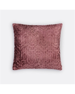 Декоративная наволочка из велюра Sibby красный Laredoute