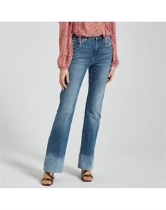 Джинсы расклешенные skinny fit высокая посадка синий Pepe jeans