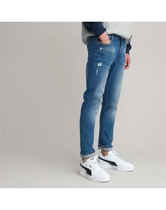 Джинсы прямые синий Laredoute