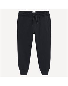 Брюки спортивные из мольтона черный La redoute collections