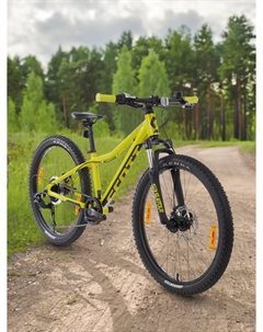 Велосипед для мальчиков Scale 24" Disc, 2022, Желтый Scott