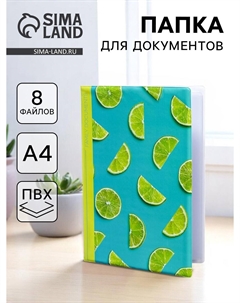 Папка для документов docs, 8 файлов а4 Nobrand