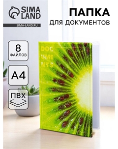 Папка для документов docs, 8 файлов а4 Nobrand