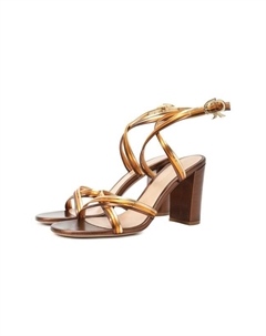 Кожаные босоножки Calissa 85 Gianvito rossi