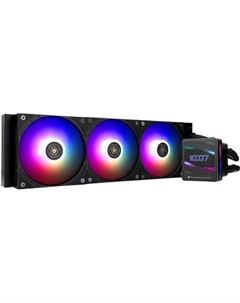 Система водяного охлаждения Grand Vision 360, LCD, 4-pin, ARGB, 120мм, черный, retail Thermalright