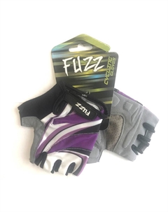 Перчатки велосипедные LADY COMFORT, женские, лайкра, на липучке, фиолетовый, 08-202531 (Размер: M) Fuzz