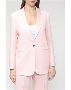 Жакет свободного кроя из льна Boss