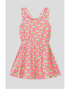 Хлопковый сарафан с принтом Пальмы Mayoral