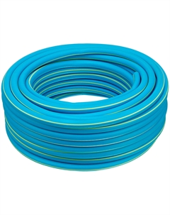 Шланг поливочный армированный 3 слойный, ТЭП, 1/2, 35 м, лазурный Palisad