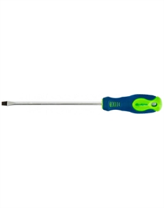 Отвертка 11869, SL5,0 х 150 мм, CrV, 2-х компонентная рукоятка Сибртех