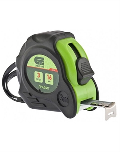 Рулетка 32530 Графит, обрезиненный корпус, амортизатор, 3 м х 16 мм Сибртех