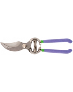 Секатор 60467 прямого реза, 255 мм, цельнокованый, металлические обрезиненные рукоятки Palisad