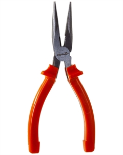 Длинногубцы Classic, 180 мм, прямые шлифованные, пластмассовые рукоятки 17159 Sparta