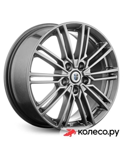 Литой диск Эрфурт (КС898) 7x17/5*112 D57.1 ET40 Дарк платинум Кик