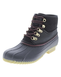 Женские резиновые сапоги Rinah на шнуровке до щиколотки, черный Tommy hilfiger