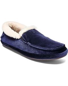 Женские бархатные мокасины с подкладкой из овчины Ku'Una Lanui Olukai