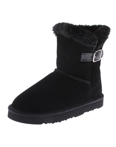 Женские зимние ботинки Tiny 2 из замши с подкладкой из искусственного меха, черный Style & co.