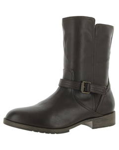 Женские сапоги Gloriah из искусственной кожи на блочном каблуке до середины голени, цвет chocolate smooth Naturalizer