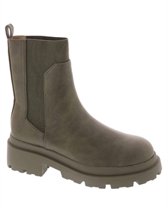 Женские ботинки челси из искусственной кожи, оливковый Dv by dolce vita