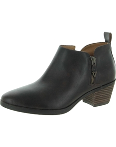 Женские ботильоны на молнии Cecily Bootie, цвет chocolate waterproof leather Vionic