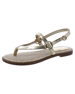 Женские сандалии без шнуровки MISSIE с открытой пяткой на пятке, цвет gold/metallic Tommy hilfiger