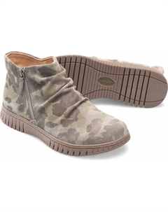 Ботильоны Calla в оливковом цвете Comfortiva