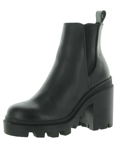 Женские кожаные ботинки челси Roxie Fashion Boot, черный Steve madden