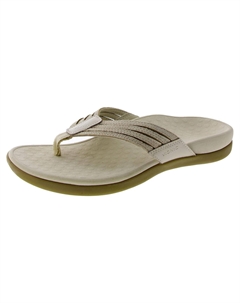 Сандалии женские кожаные без застежек Fallyn, кремовый Vionic