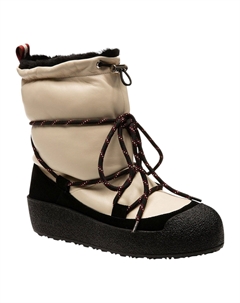 Женские зимние ботинки Candye 6228429 из костяной овчины наппа, цвет bone Bally