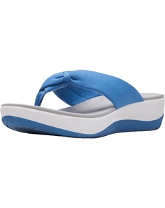 Женские сандалии-шлепанцы Arla Glison с принтом, цвет blue splash Cloudsteppers by clarks